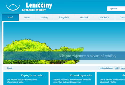 www.akvaristika.znaminko.eu - Leniččiny akvarijní rybičky